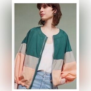 Elevenses Anthropologie windbreaker jacket XS/S